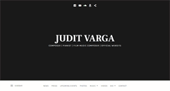Desktop Screenshot of juditvarga.com